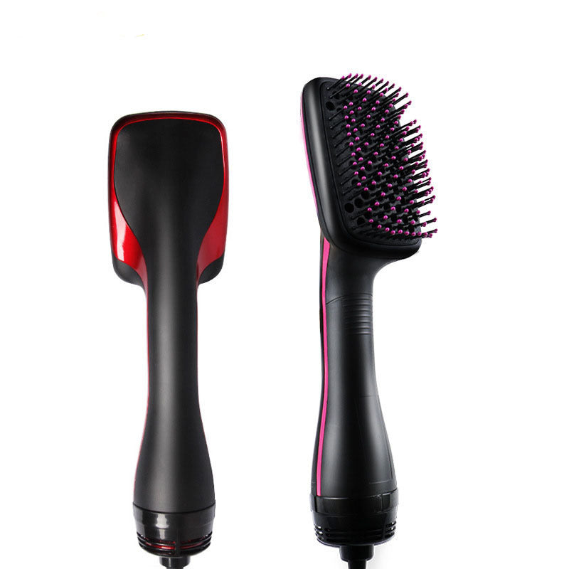 Multi-functional hair dryer and curling iron