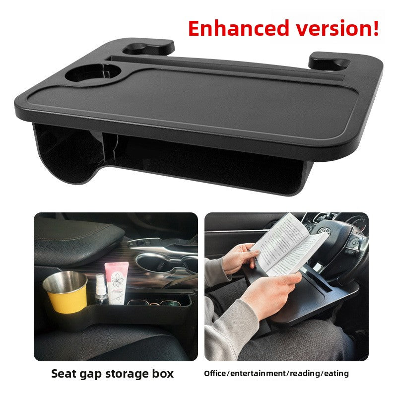 Car-mounted small table board for the support structure