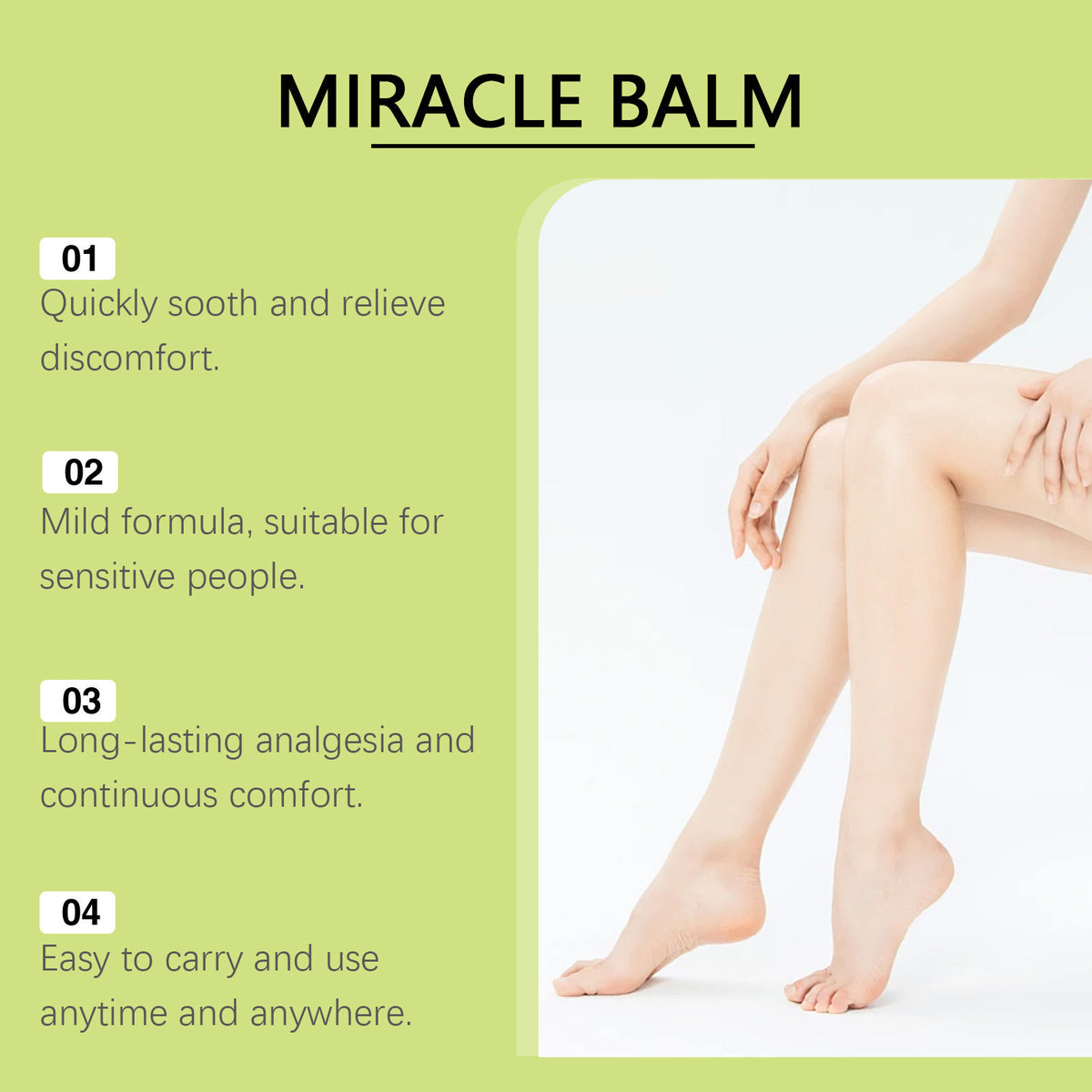 Ximonth Leg Care Cream for Moisturizing and Massage
