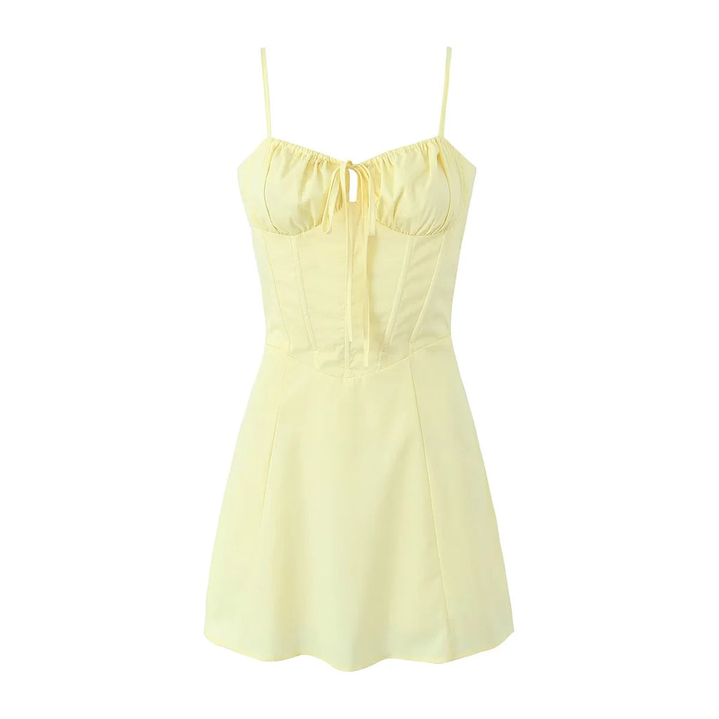 French Style Sling Corset Dress