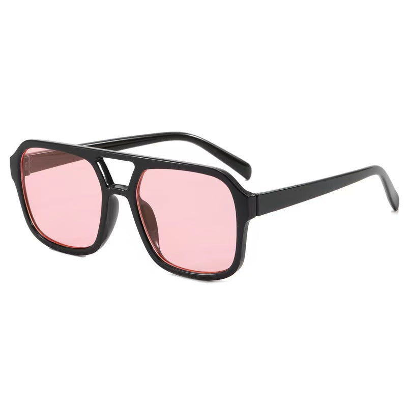 Women Retro Square Sunglasses UV Protection
