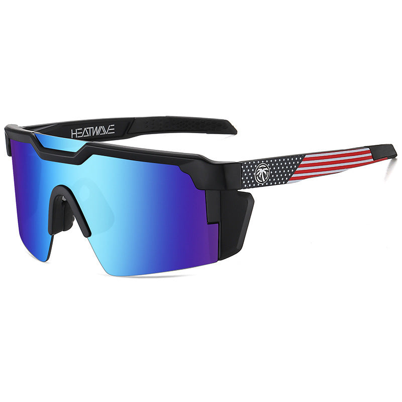 Windproof Sports Sunglasses with UV Protection