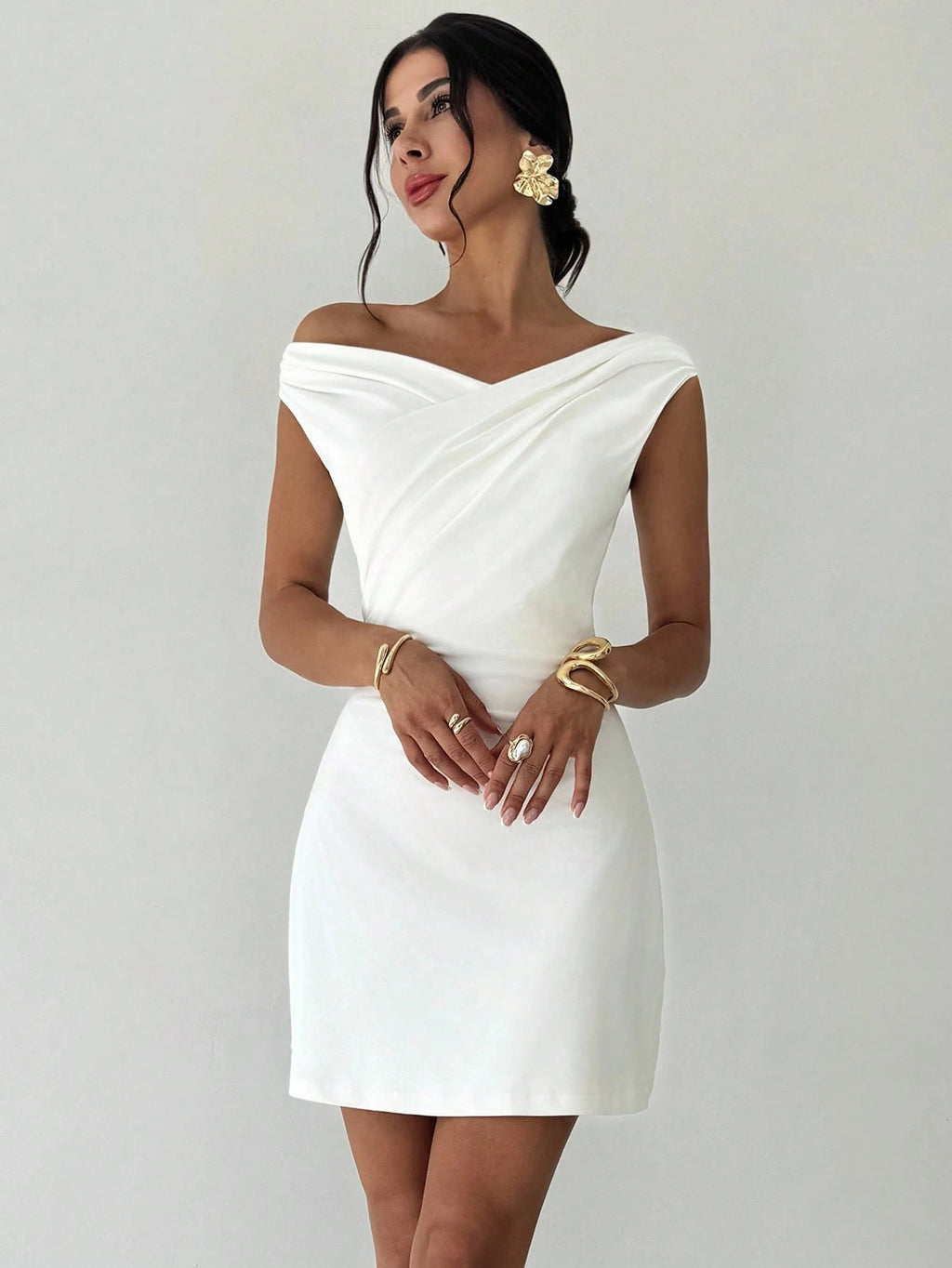 Sleeveless Double Layer Knitted Dress