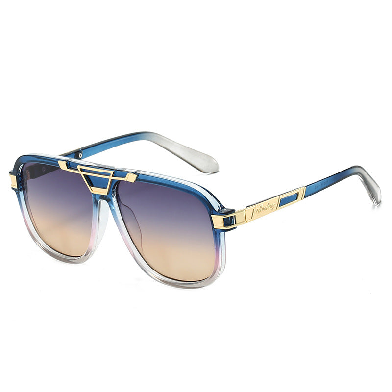 Fashion Double Beam Polarized UV400 Sunglasses