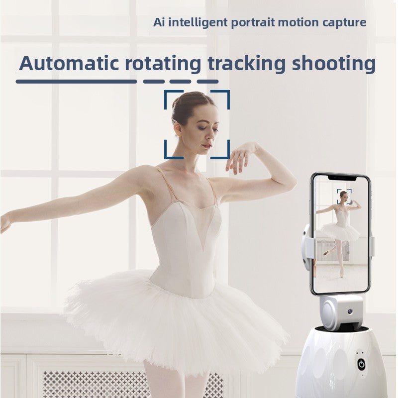 Tracking photography stabilizer phone mount