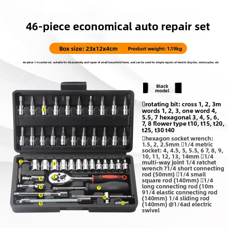 Professional Socket Wrench Tool Set