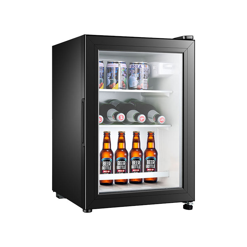 Mini Refrigerator with Glass Door