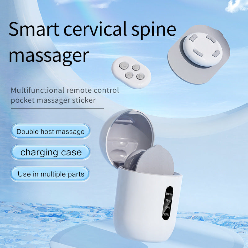 Portable Remote Control Massager with Charging Case