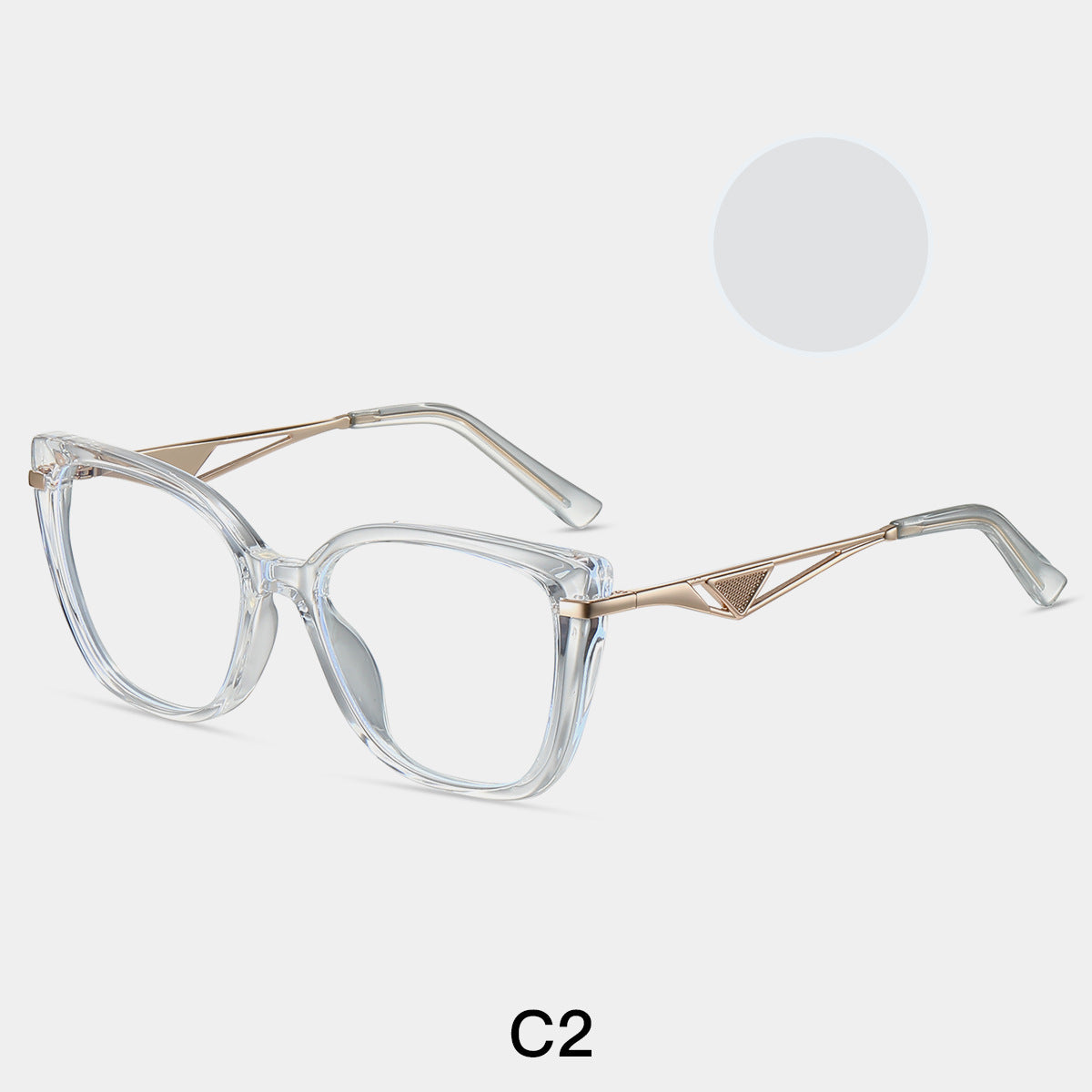 TR90 Square Anti Blue Light Glasses Frame