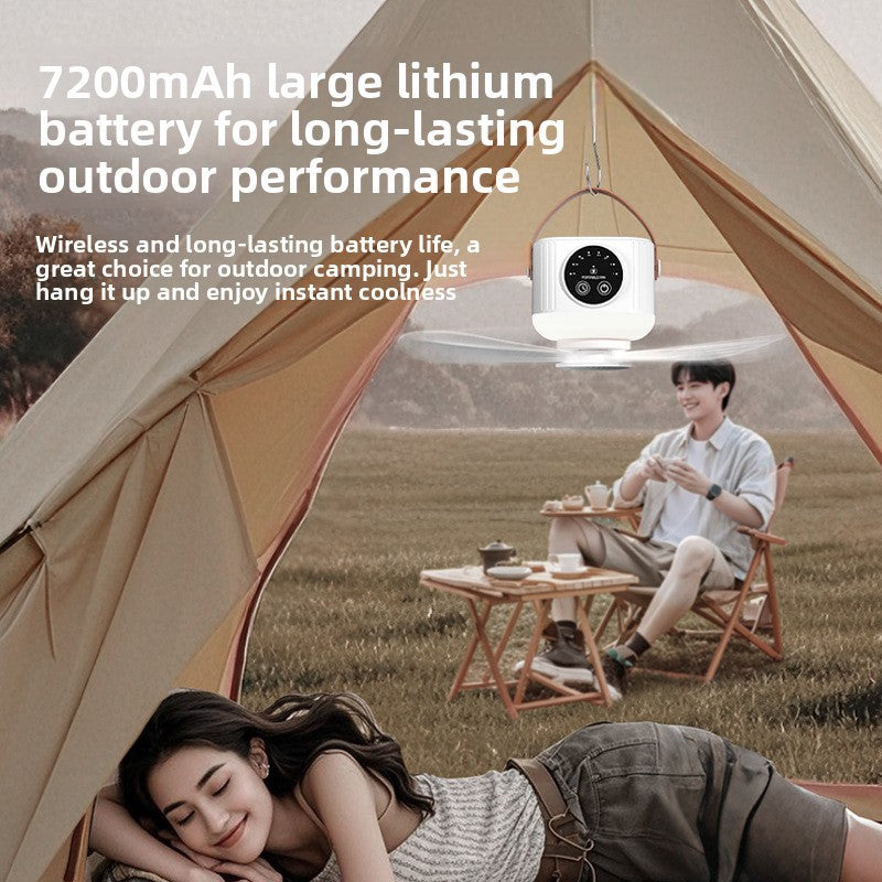 Portable USB Rechargeable Fan with Remote Control