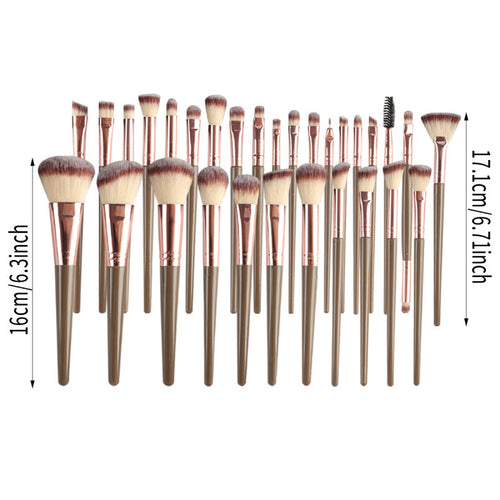 67-Piece Makeup Brush and Sponge Kit