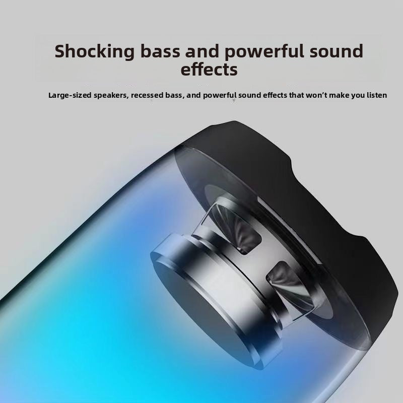 RGB Bluetooth Speaker with Stereo Sound