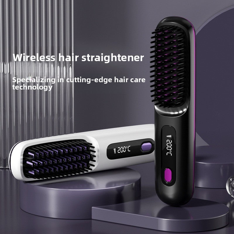 Wireless Hair Straightening Comb