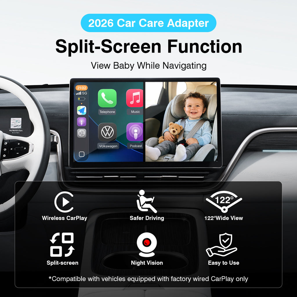 Car baby surveillance camera