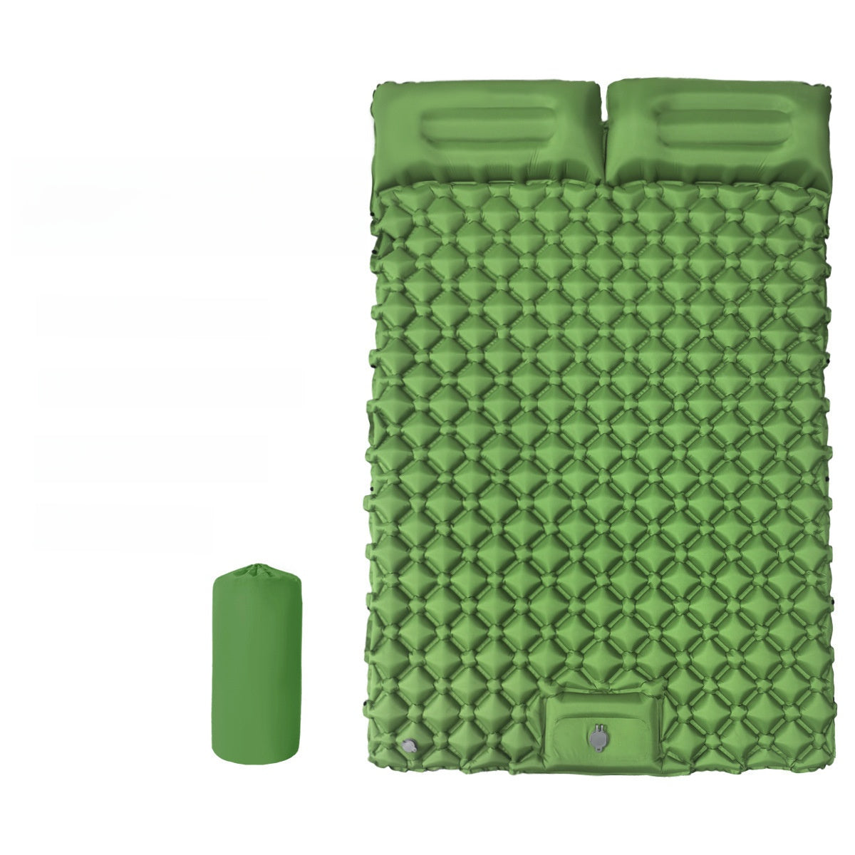 Ultra-Light Foot-Operated Automatic Inflatable Camping Mattress with Pillow