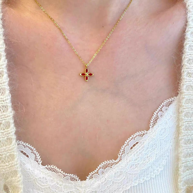 Niche Design Titanium Steel Necklace