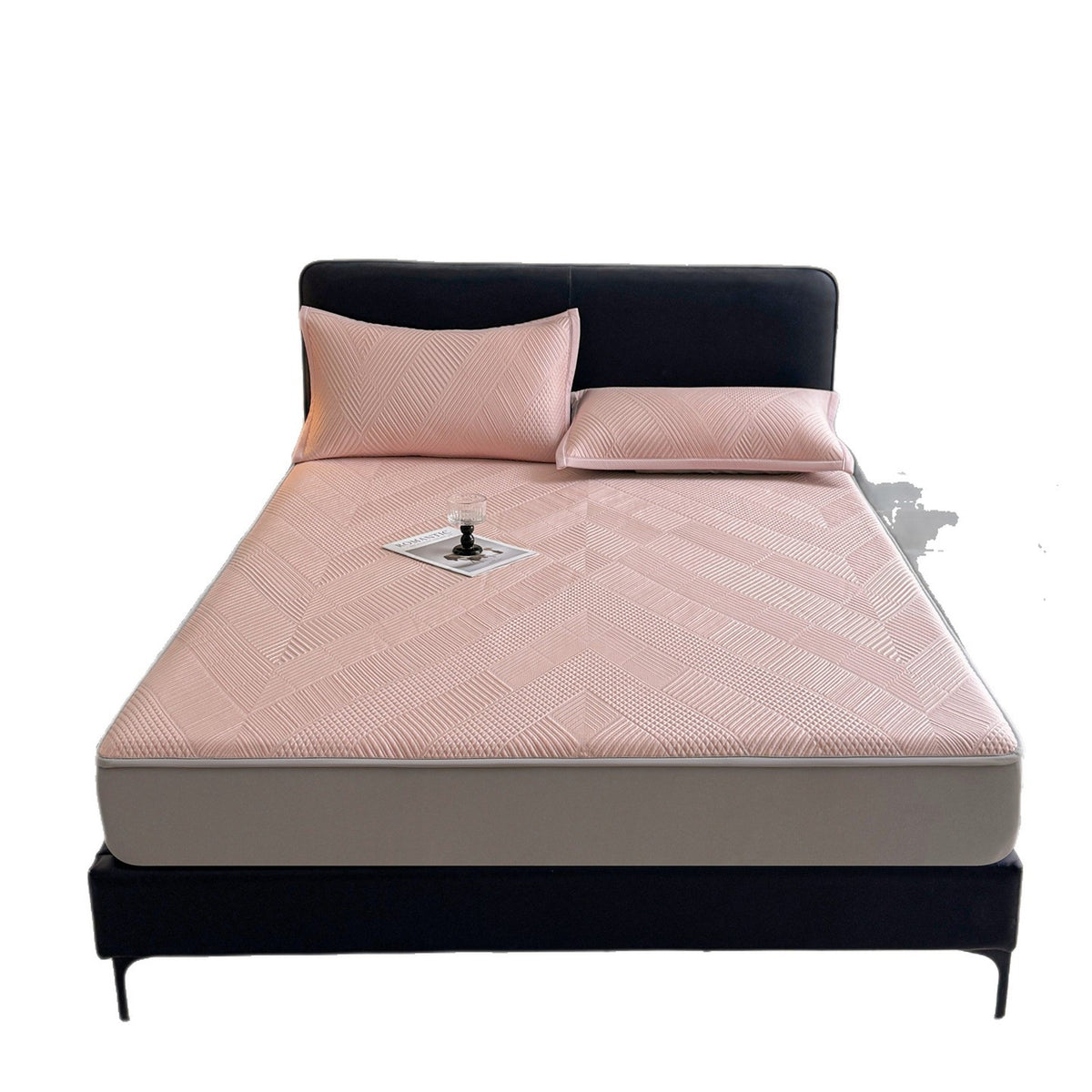 Cooling Ice Silk Bed Mat Set