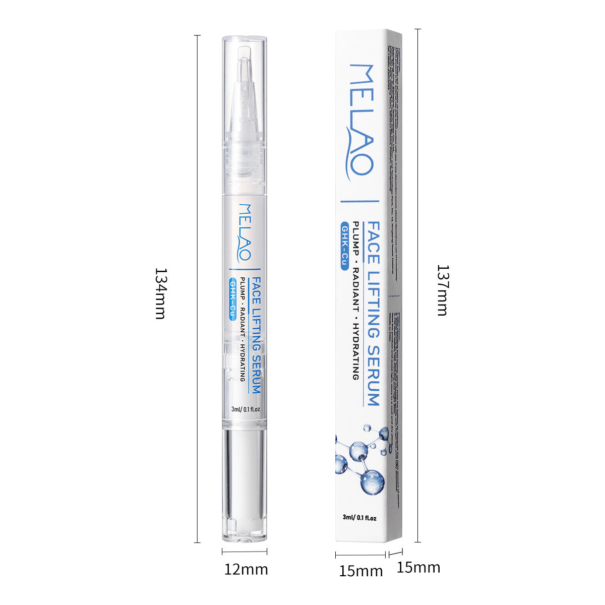 Blue Copper Peptide Essence for Firming and Hydration