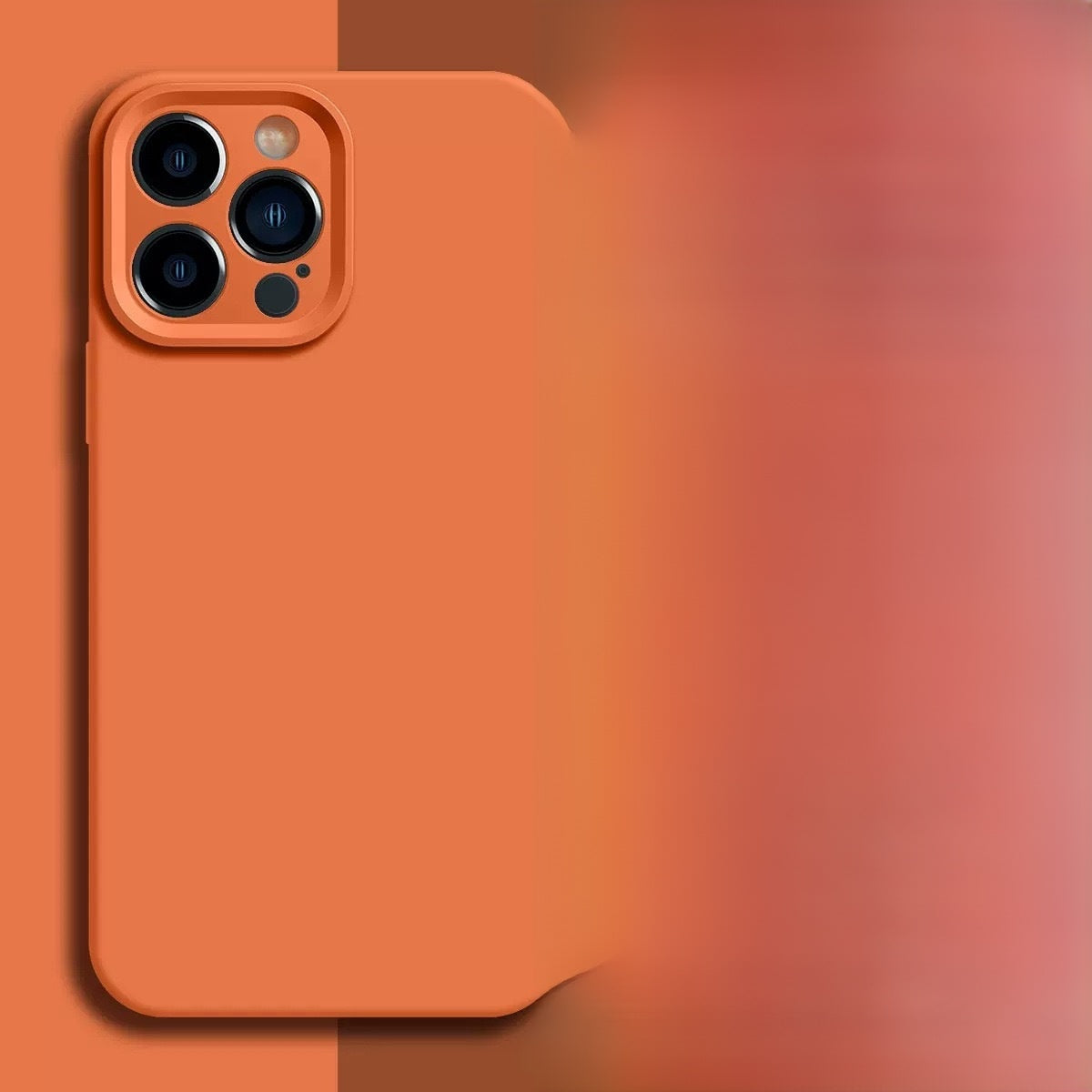 Liquid silicone phone case