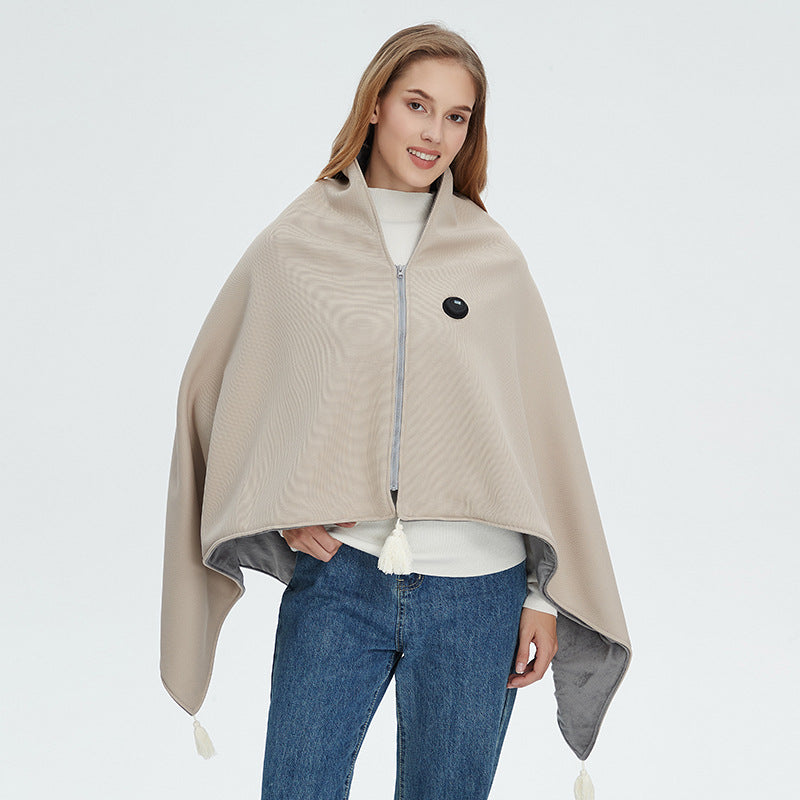 Electric heating shawl
