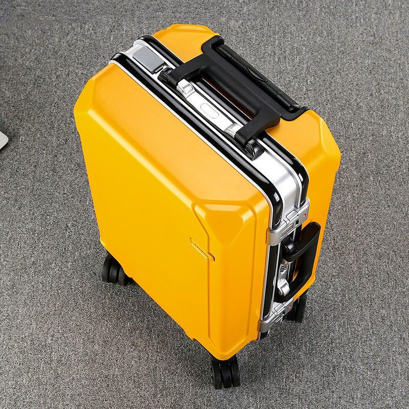 Durable aluminum frame trolley case