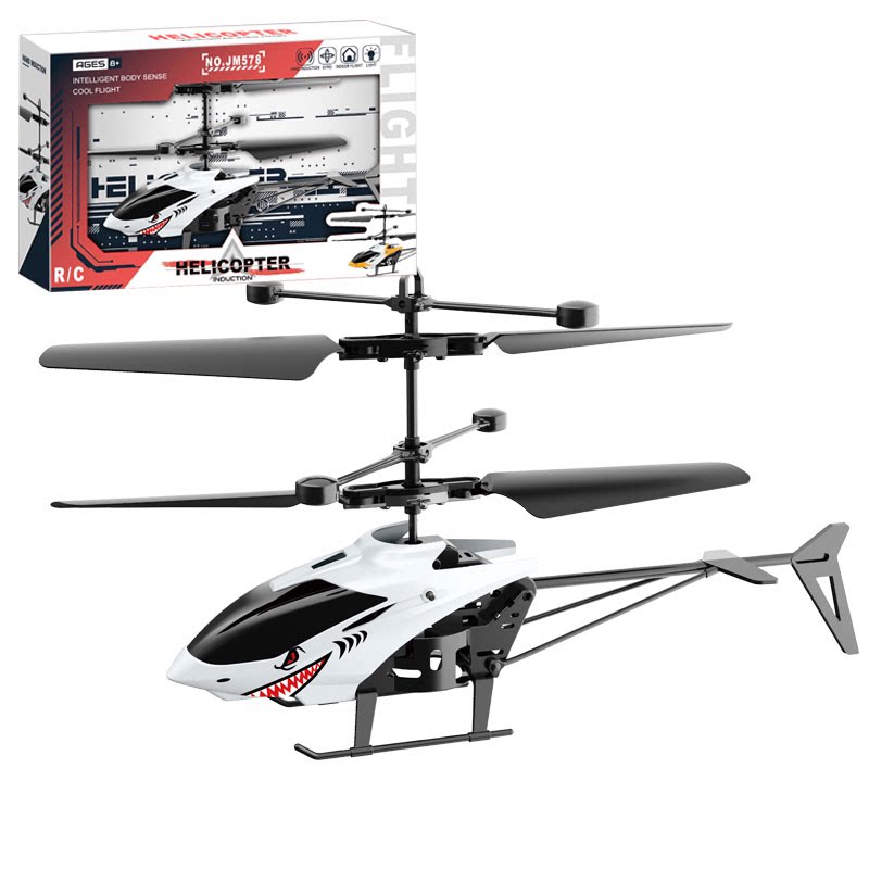 Remote Control Helicopter Drone with Sensor Technology