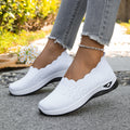Middle-aged and elderly walking shoes, easy-to-wear casual shoes with one-step lacing