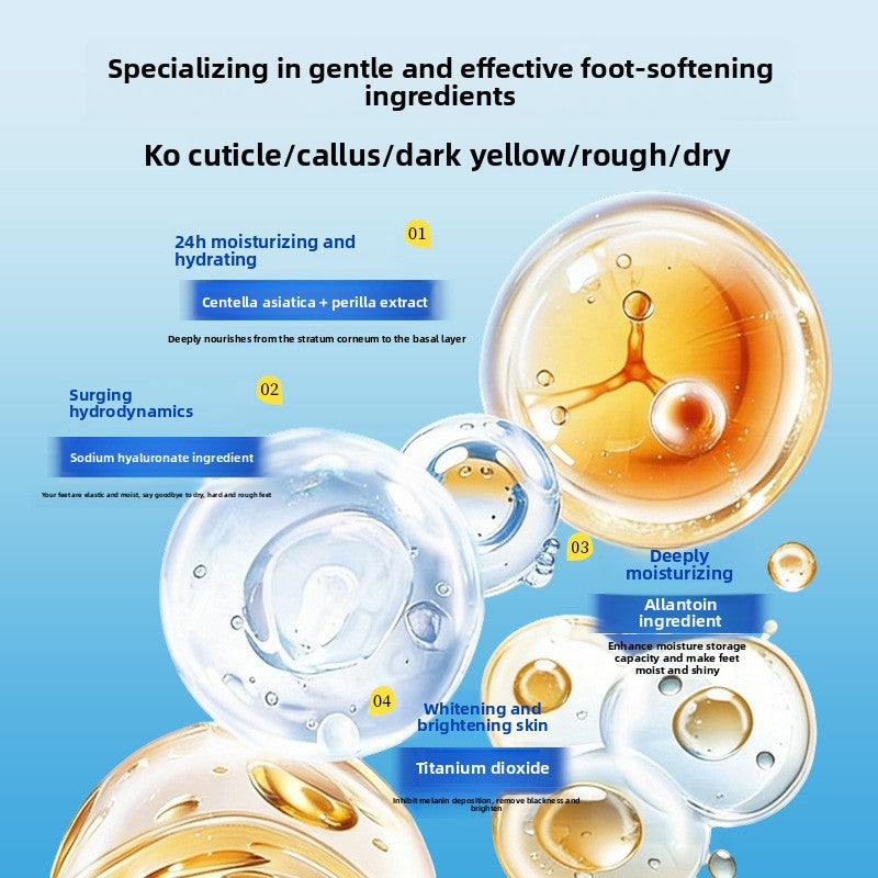 Whitening Hydrating Foot Care Mask