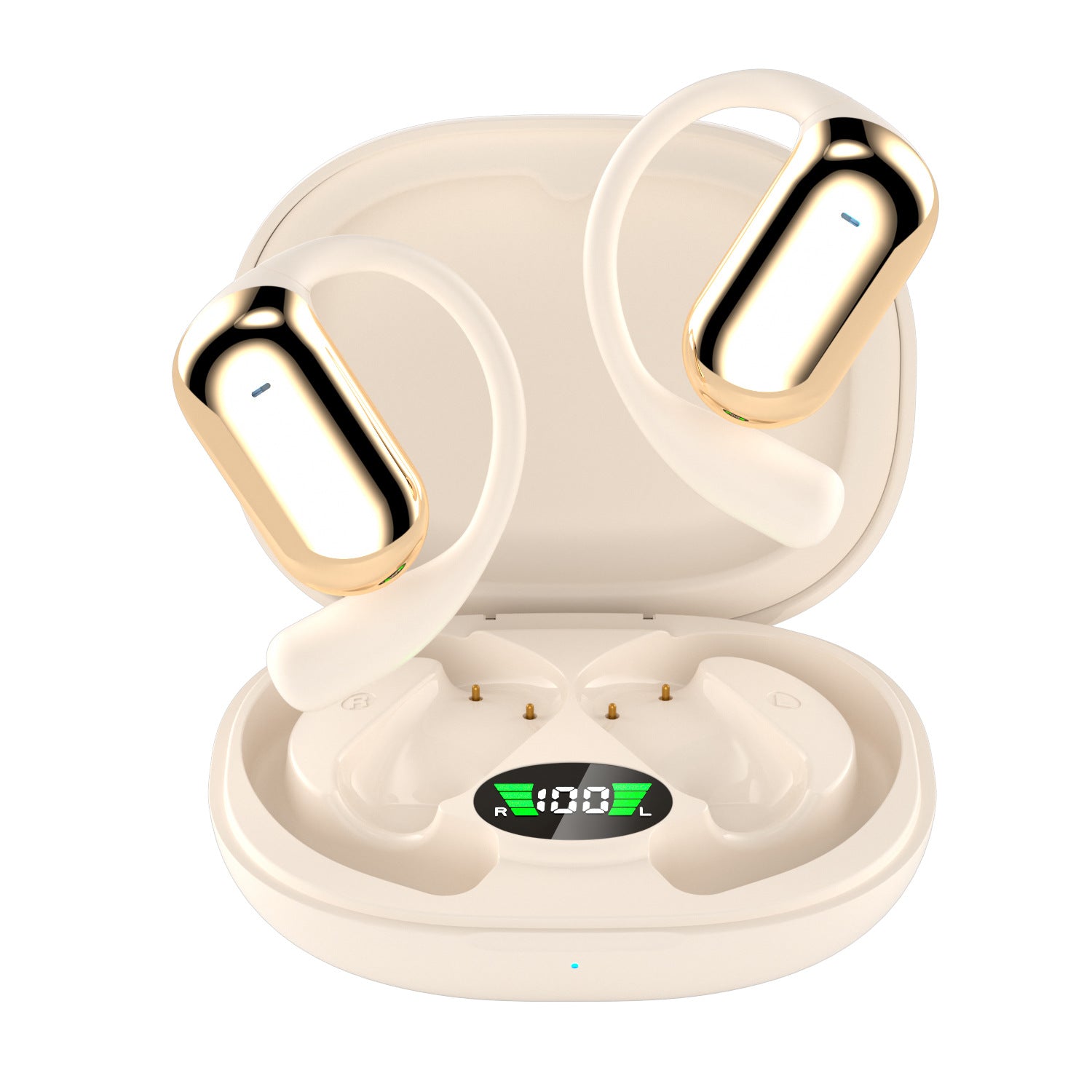 Open Ear Bluetooth Headphones with AI Translation
