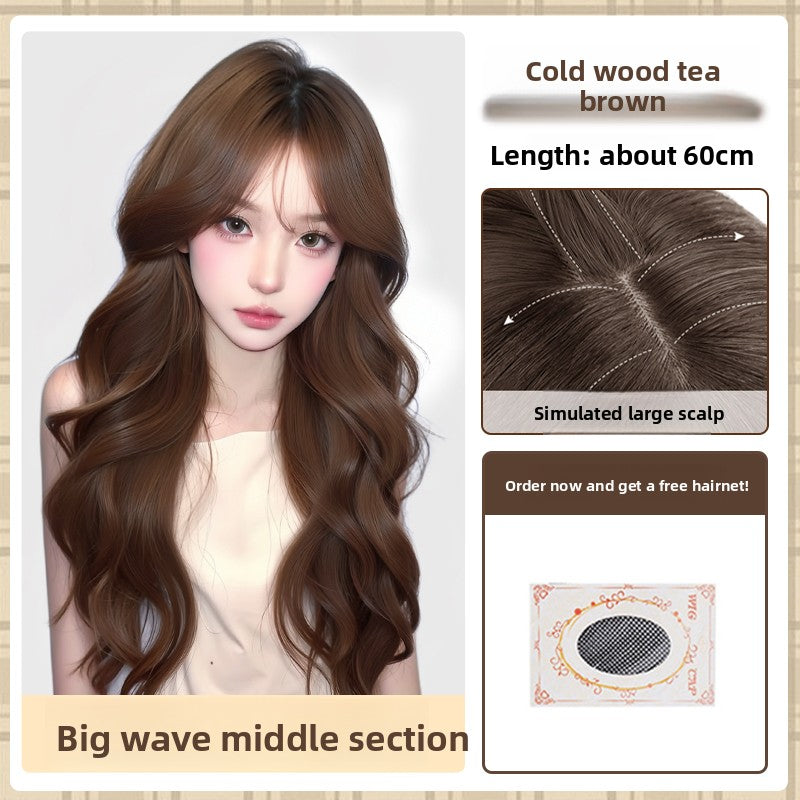 Women's Synthetic Big Wave Long Curly Hair Wig