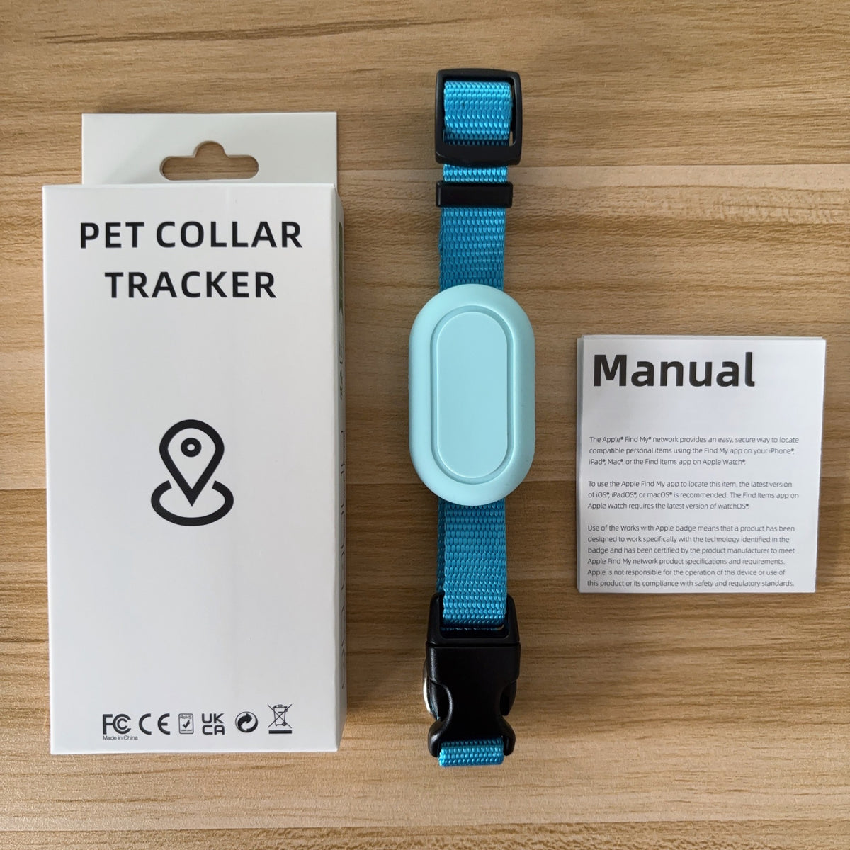Mini Bluetooth Pet Locator Collar Anti-Lost Device