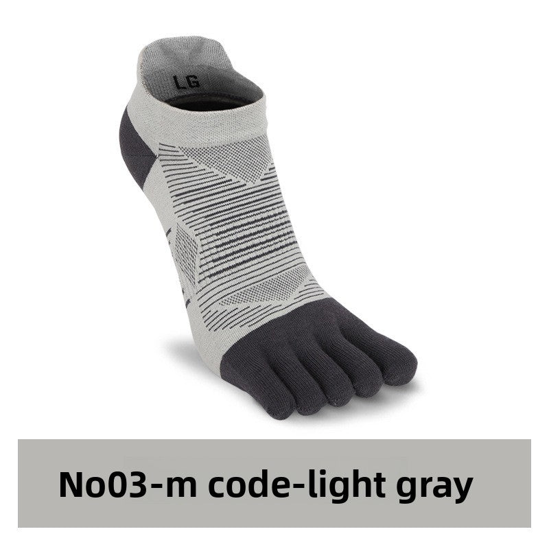Coolmax Breathable Five-Toe Sports Socks