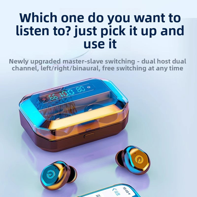 Wireless Bluetooth Earphones with AI Voice Assistant