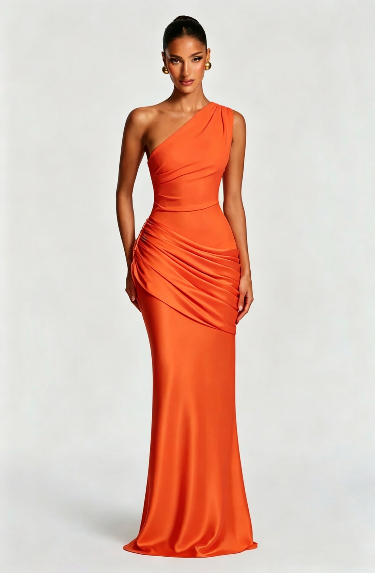 High-waisted dress