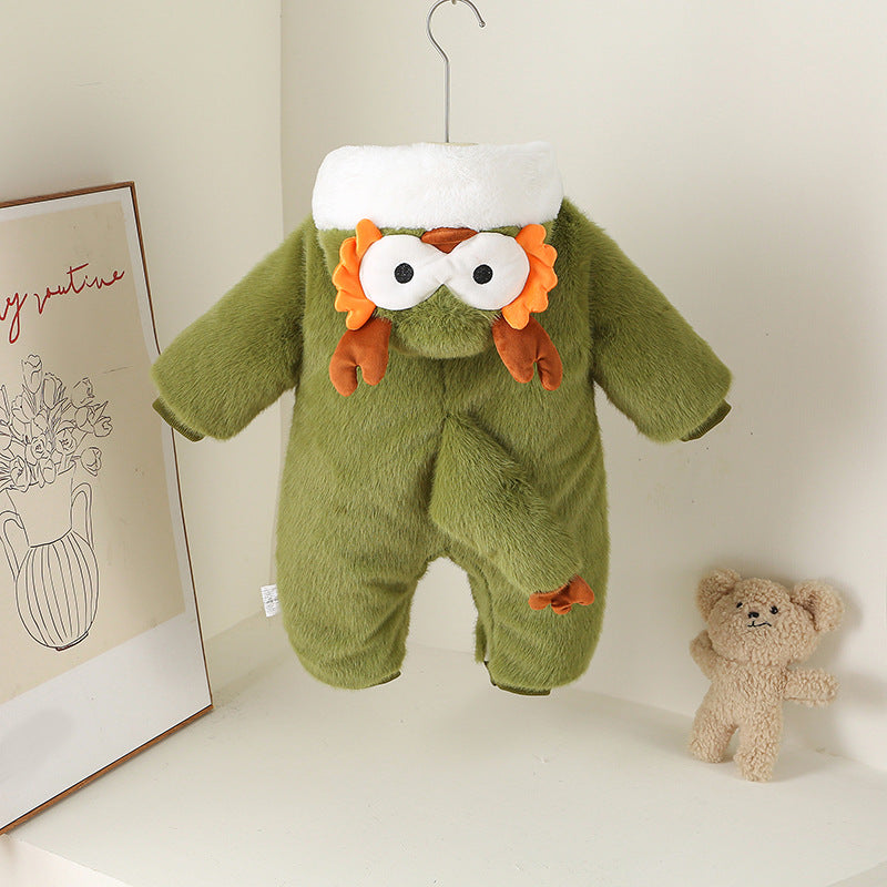 Winter Hakai Climbing Suit Crocodile Big-eyed Dragon Boy jumpsuit