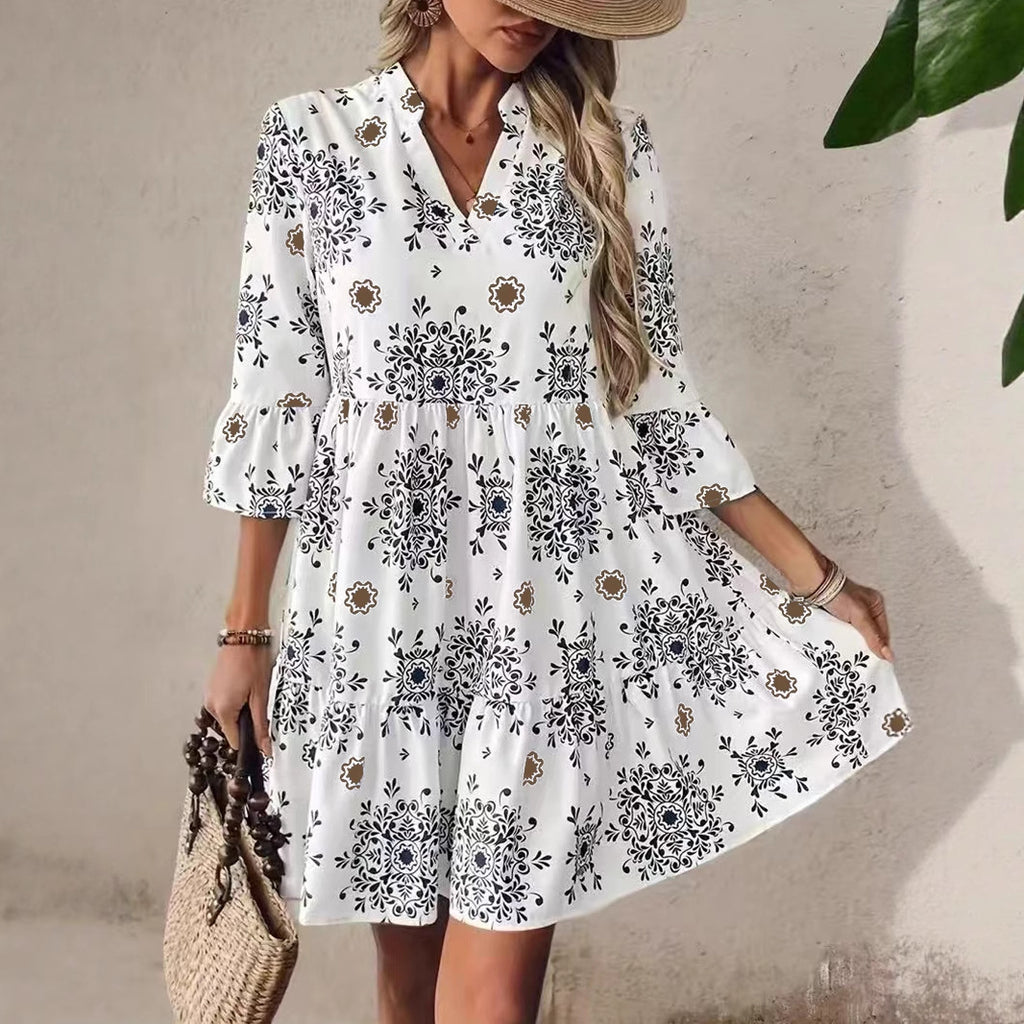 Ruffle dress