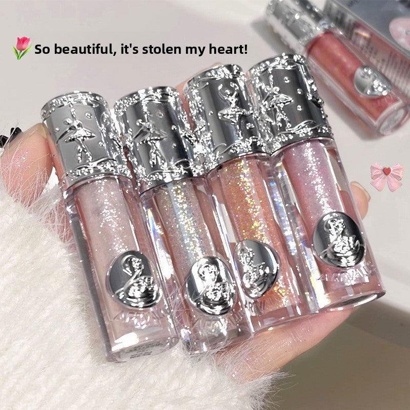 Shimmering single-color liquid highlight eyeshadow