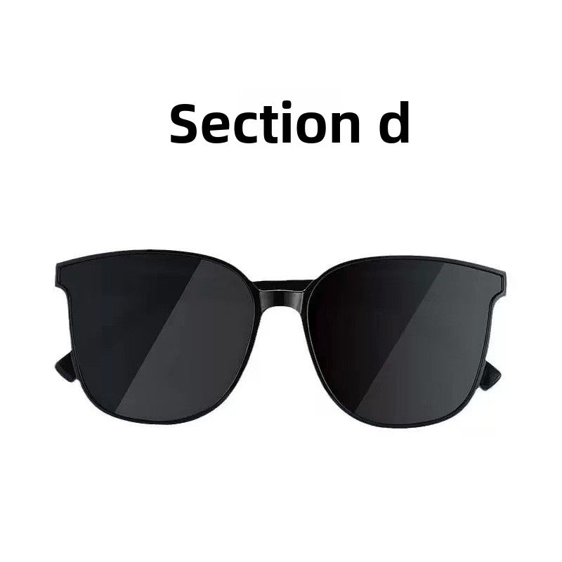 Classic Square Sunglasses with UV Protection