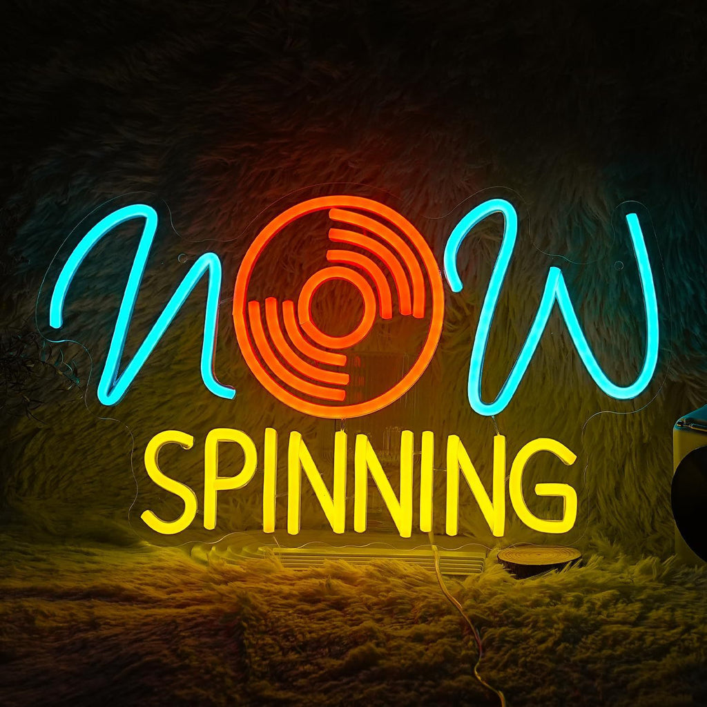 Record Player LED Neon Light Sign