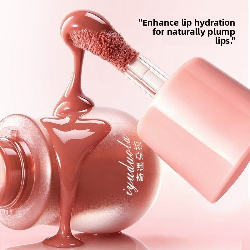 Qiyu Dora Plump Lip Gloss with Mirror Shine