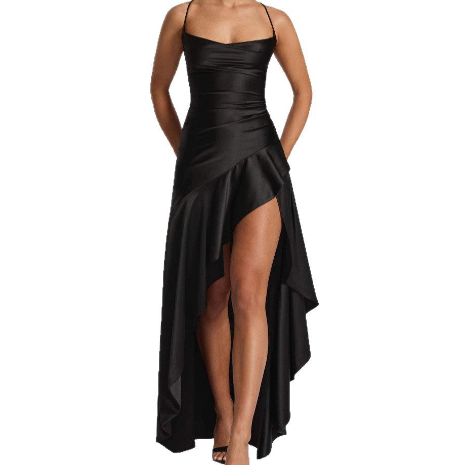 Strappy Backless Maxi Dress