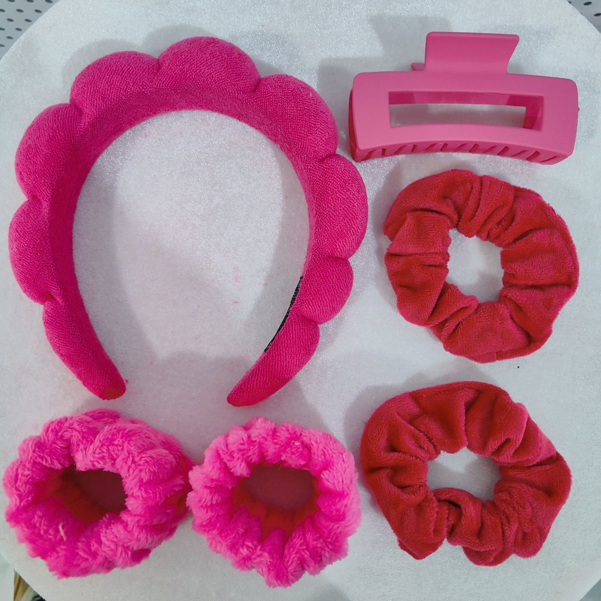 Soft Fabric Hair Accessories Set