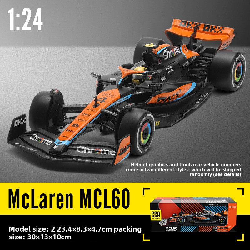McLaren F1 Alloy Car Model MCL60 Formula Racing Toy