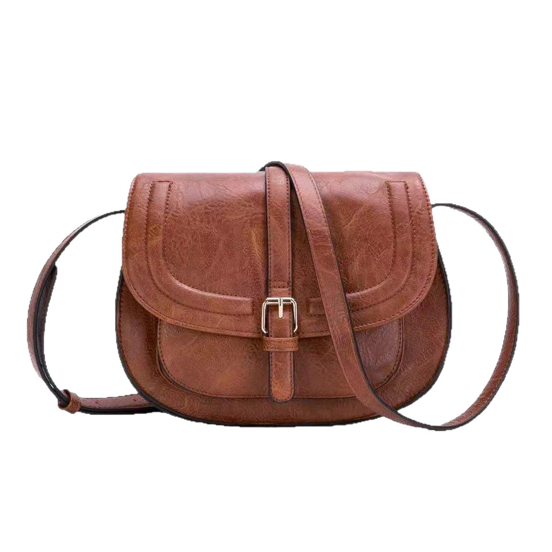 Retro Saddle Shoulder Bag