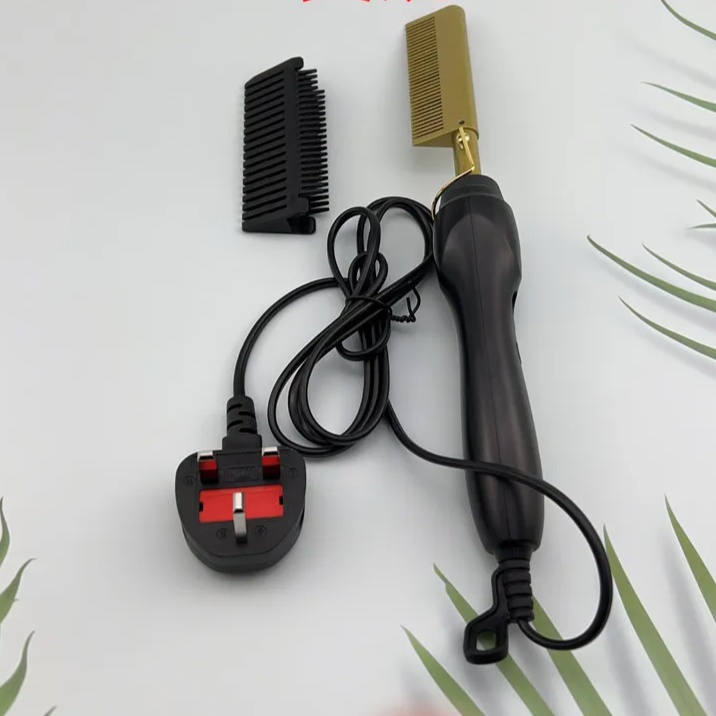 Dual-Use (Wet/Dry) Electric Heated Copper Comb