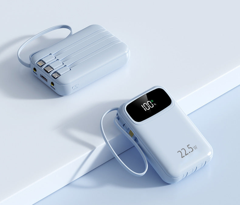 Portable 20000mAh Power Bank with Digital Display