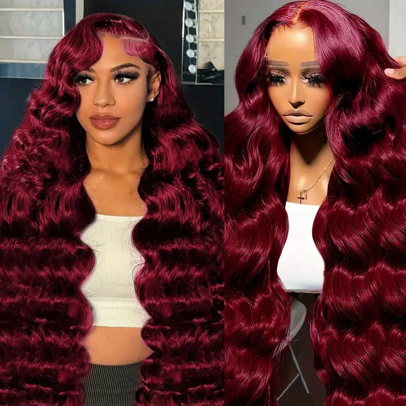 Front Lace Synthetic Wig with Long Curly Hair