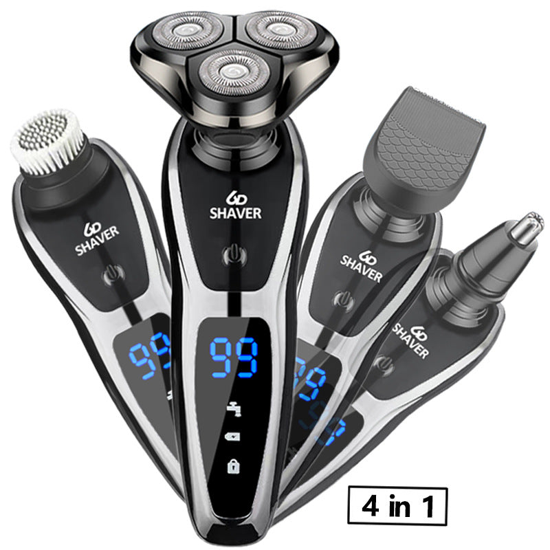Rechargeable Electric Shaver for Men