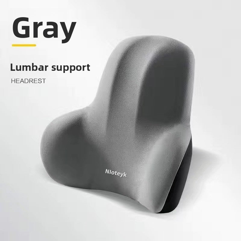 Memory Foam Car Neck Pillow and Lumbar Support