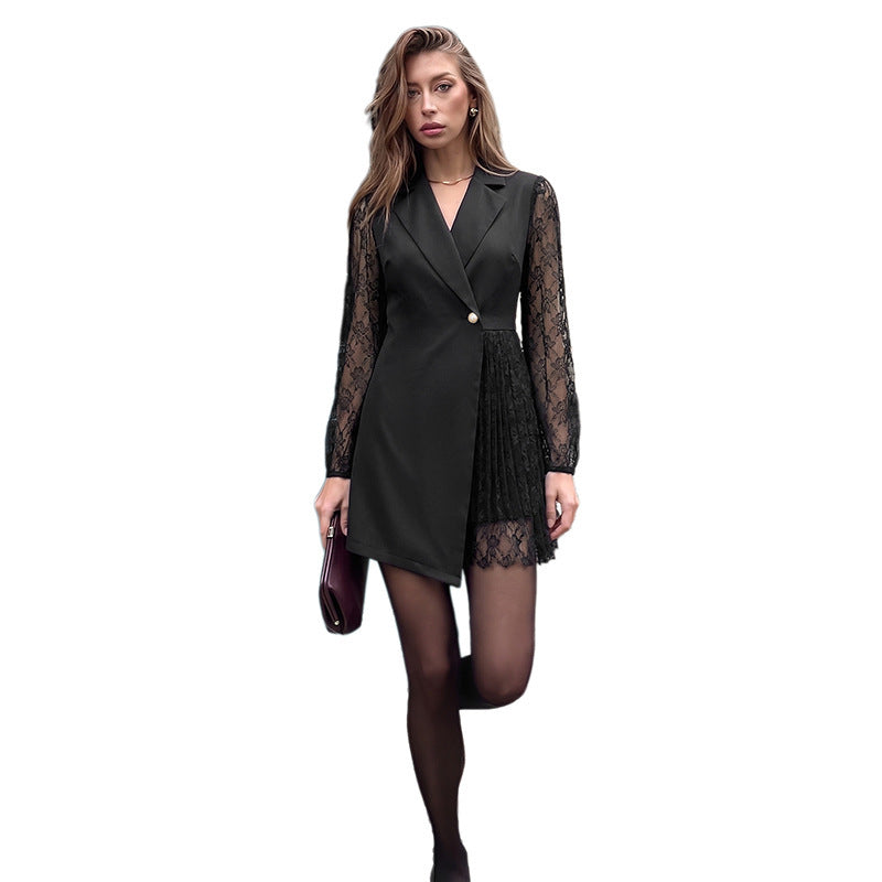 Elegant Chiffon Sleeve Dress